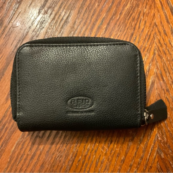 Men’s RFID Safe Double Zipper 8 Pocket 5 Card Slot Genuine Leather Wallet! - Picture 9 of 16